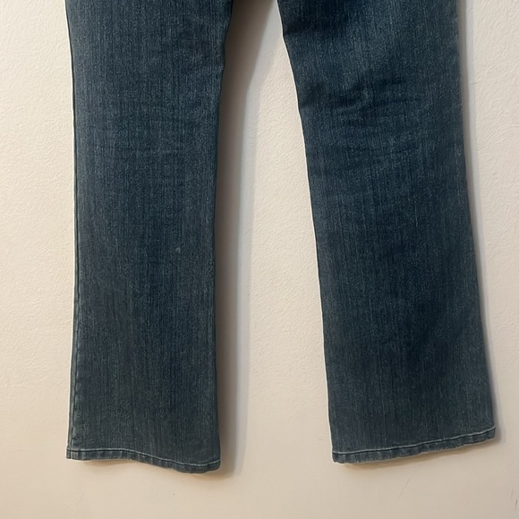 Michael Kors Blue Jeans size 8 flared leg silver tag retro - Picture 12 of 14